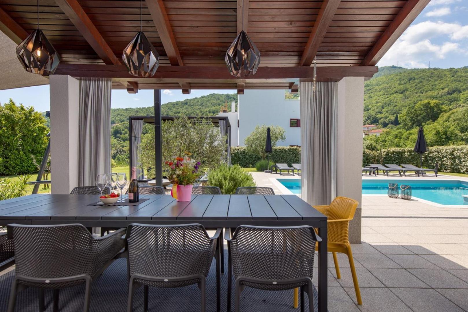 Luxury Villa Susanj Matulji Exterior foto